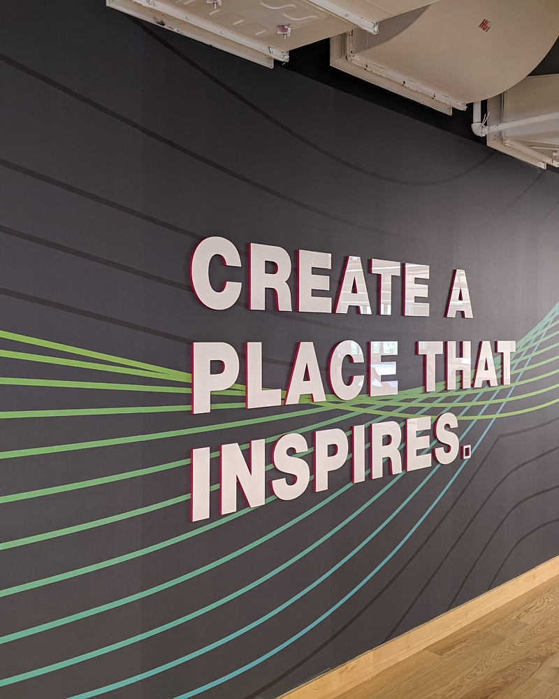 Dimensional Wall Letters