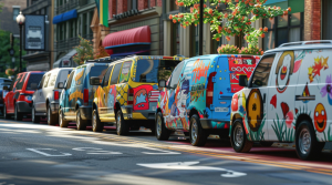 ARC Document Solutions large format printing pop up shop graphics