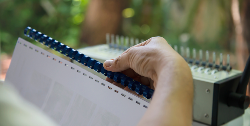 Construction Documents Binding Services