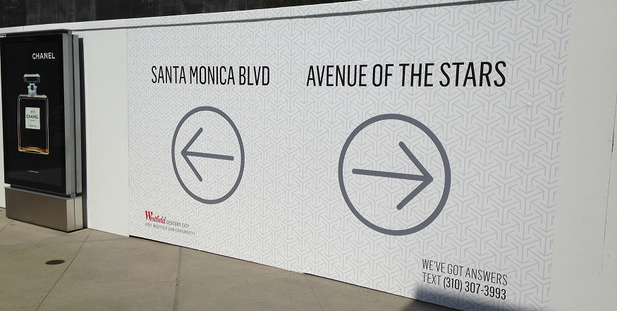 Construction Directional Signs