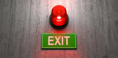 Emergency Exit Sign