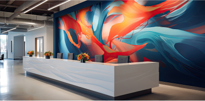 Corporate Interior Wall Graphics