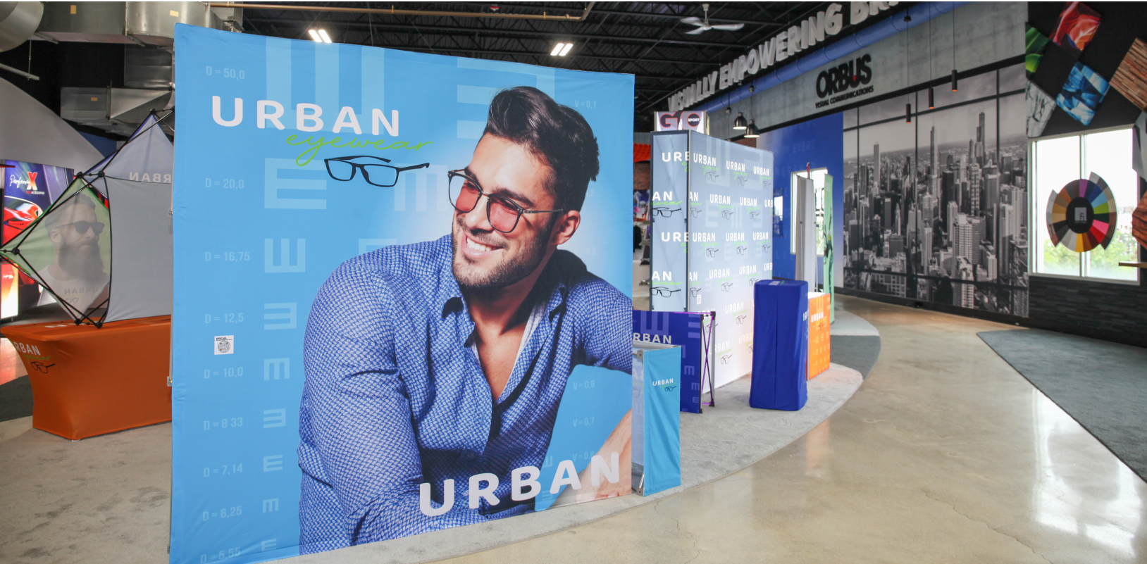 Branded Event Backdrop Display