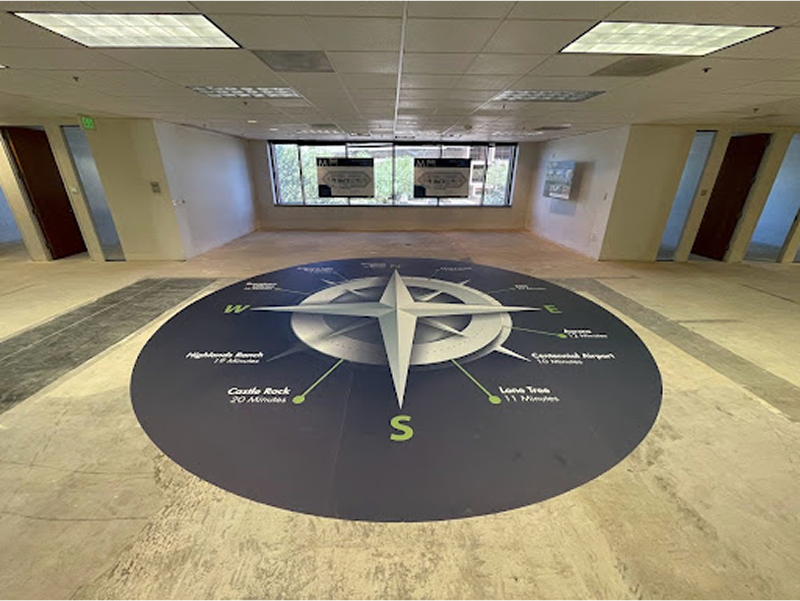 Directional Floor Graphics