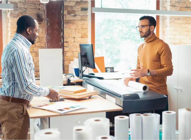 Minority-owned printing company